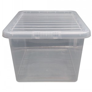 Wham Crystal Plastic Storage Box & Lid Size 09 (31 Litre)